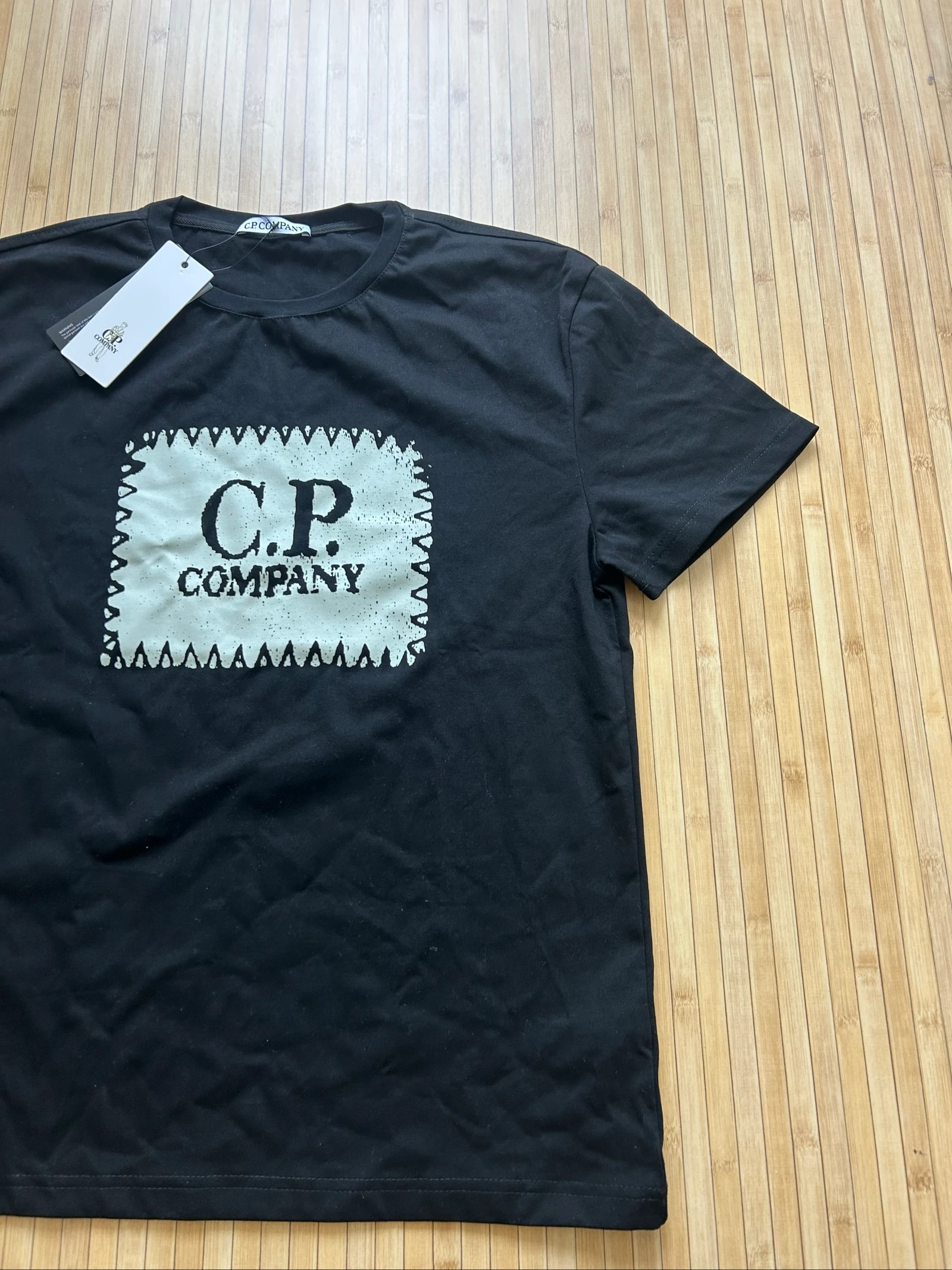 T-shirt cp company noir  – photo 2
